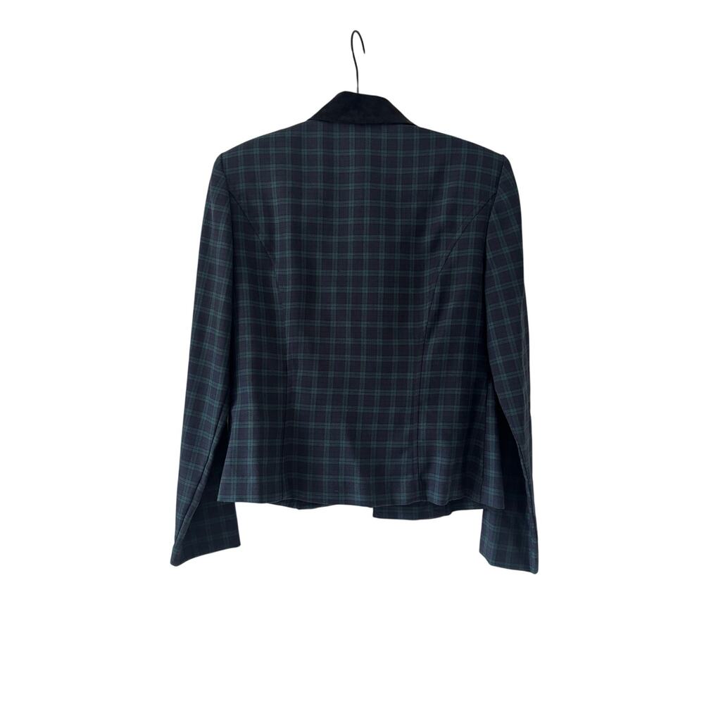 Positive Attitude Green Plaid Jacket Size 6 - Picture 10 of 10